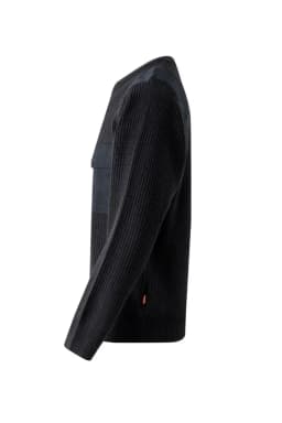 Jersey punto grueso con cuello redondo