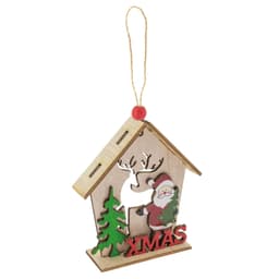 ADORNO NAVIDEÑO DE MADERA "LAPONIA"