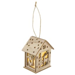 CABAÑA DE MADERA CON LUZ "HALLSTATT"