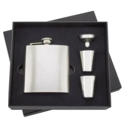 SET PETACA LICORERA Y VASOS "DUO PARTY"