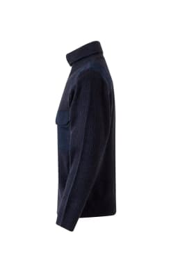 Jersey punto grueso con cuello alto