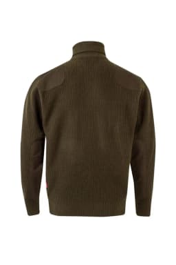 Jersey punto grueso con cuello alto