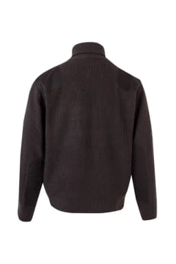 Jersey punto grueso con cuello alto