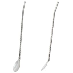 CUCHARA PAJITA MEZCLADOR ACERO INOXIDABLE "QUEENS"