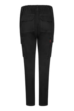 Pantalón stretch multibolsillos mujer