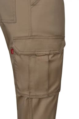 Pantalón stretch multibolsillos mujer