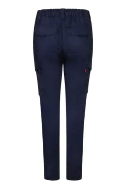 Pantalón stretch multibolsillos mujer