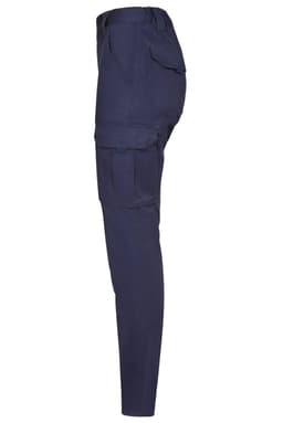 Pantalón stretch multibolsillos mujer