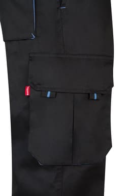 Pantalón bicolor multibolsillos