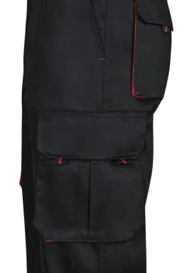 Pantalón bicolor multibolsillos