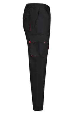 Pantalón bicolor multibolsillos