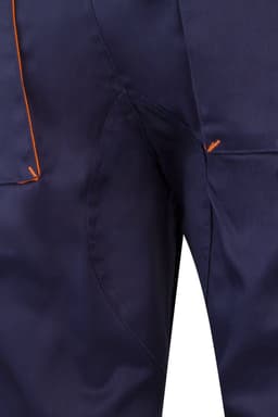 Pantalón bicolor multibolsillos