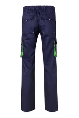 Pantalón bicolor multibolsillos