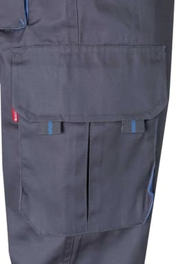 Pantalón bicolor multibolsillos