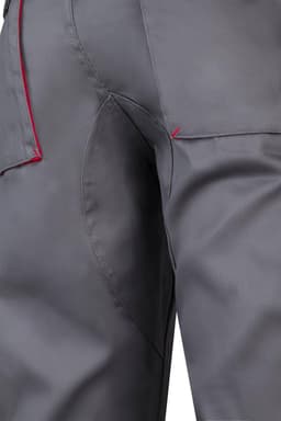 Pantalón bicolor multibolsillos