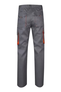 Pantalón bicolor multibolsillos