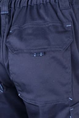 Pantalón bicolor multibolsillos