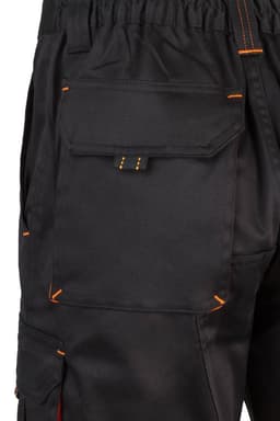 Bermudas stretch bicolor multibolsillos