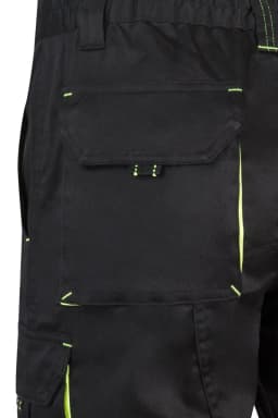 Bermudas stretch bicolor multibolsillos