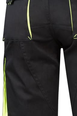 Bermudas stretch bicolor multibolsillos