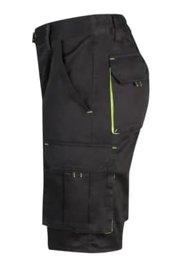 Bermudas stretch bicolor multibolsillos