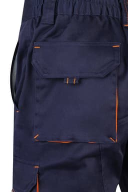 Bermudas stretch bicolor multibolsillos