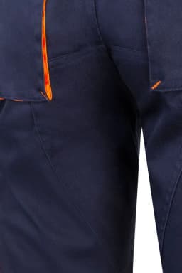 Bermudas stretch bicolor multibolsillos