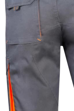 Bermudas stretch bicolor multibolsillos