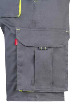 Bermudas stretch bicolor multibolsillos