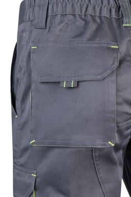 Bermudas stretch bicolor multibolsillos