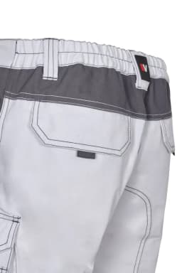 Pantalón canvas bicolor multibolsillos