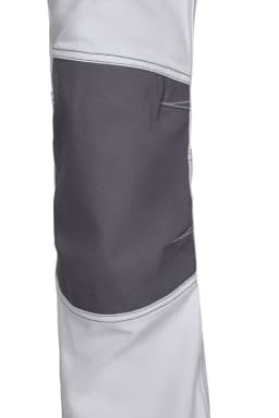 Pantalón canvas bicolor multibolsillos