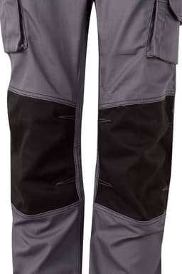 Pantalón canvas bicolor multibolsillos