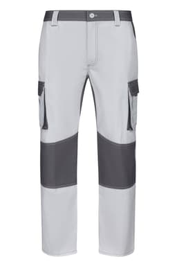 Pantalón bicolor multibolsillos