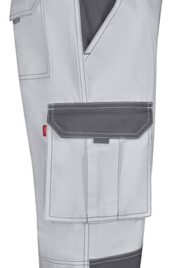 Pantalón bicolor multibolsillos