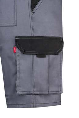 Bermudas bicolor multibolsillos