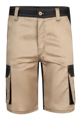 Bermudas bicolor multibolsillos