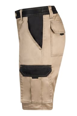 Bermudas bicolor multibolsillos