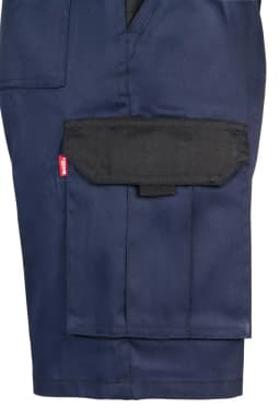 Bermudas bicolor multibolsillos