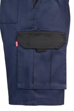 Bermudas bicolor multibolsillos