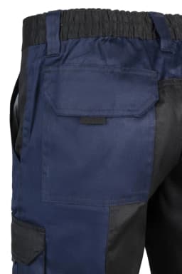 Bermudas bicolor multibolsillos