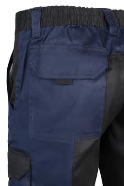 Bermudas bicolor multibolsillos