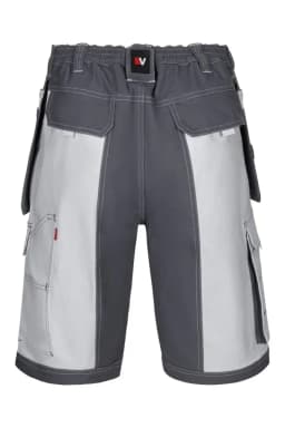 Bermudas canvas stretch bicolor con bolsillos flotantes