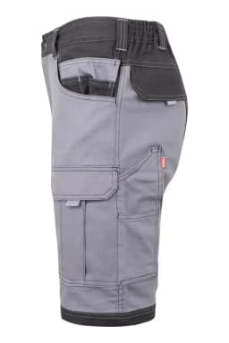 Bermudas canvas stretch bicolor con bolsillos flotantes