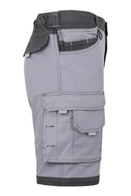 Bermudas canvas stretch bicolor con bolsillos flotantes