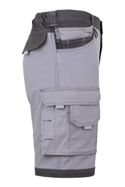 Bermudas canvas stretch bicolor con bolsillos flotantes