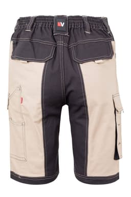 Bermudas canvas stretch bicolor con bolsillos flotantes