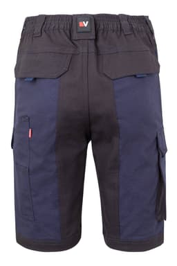 Bermudas canvas stretch bicolor con bolsillos flotantes