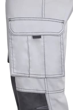 Pantalón stretch bicolor