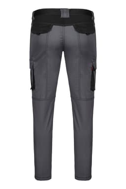 Pantalón stretch bicolor